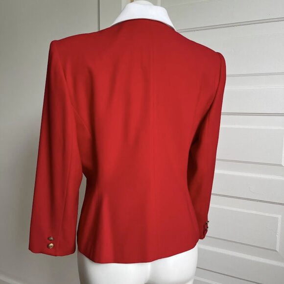 SOLD 80s/90s Red blazer - Picture 4 of 5